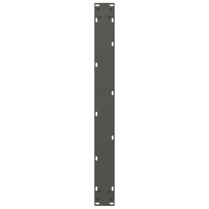 vidaXL Dining Table Legs U-Shaped 3 pcs Anthracite 90x(72-73) cm Steel
