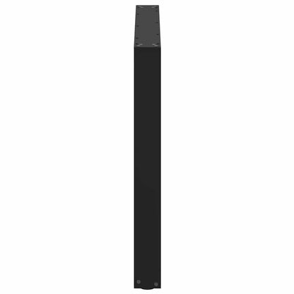 vidaXL Coffee Table Leg | Set of 2 | Black | Powder-coated steel | Standard