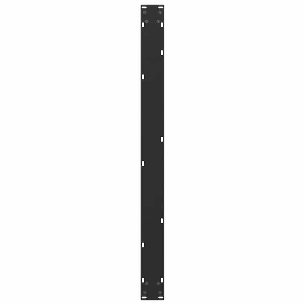vidaXL Coffee Table Leg | Set of 2 | Black | Powder-coated steel | Standard