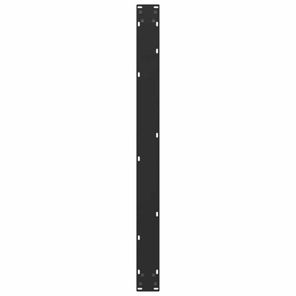 vidaXL Coffee Table Leg | Set of 2 | Black | Powder-coated steel | Standard