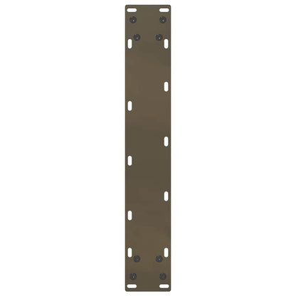 vidaXL Bar Table Legs U-Shaped 2 pcs Natural Steel 40x(90-91) cm Steel