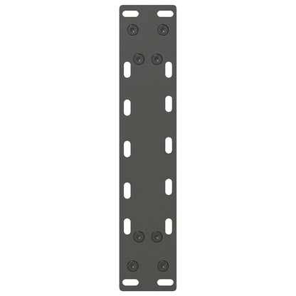 vidaXL Coffee Table Legs Anthracite 2 pcs 40x(30-31) cm Steel