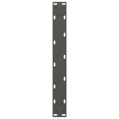 vidaXL Coffee Table Legs Anthracite 2 pcs 50x(30-31) cm Steel