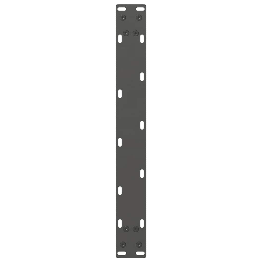 vidaXL Coffee Table Legs Anthracite 2 pcs 60x(42-43) cm Steel