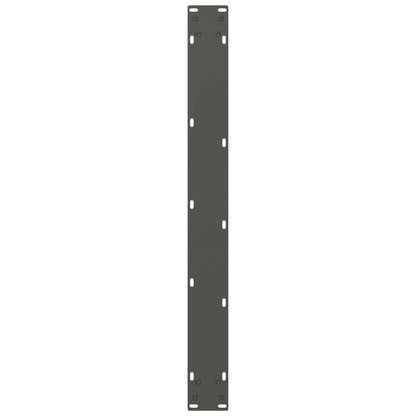 vidaXL Dining Table Legs Anthracite 2 pcs 80x(72-73) cm Steel