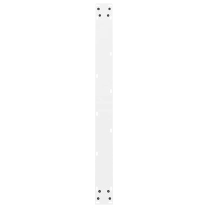 vidaXL Dining Table Legs White 2 pcs 90x(72-73) cm Steel