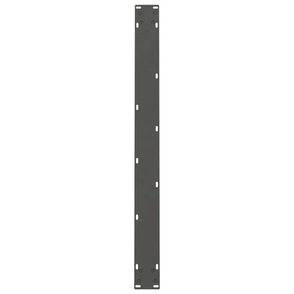 vidaXL Dining Table Legs Anthracite 2 pcs 90x(72-73) cm Steel
