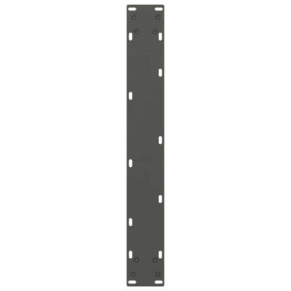 vidaXL Bar Table Legs Anthracite 2 pcs 60x(110-111) cm Steel