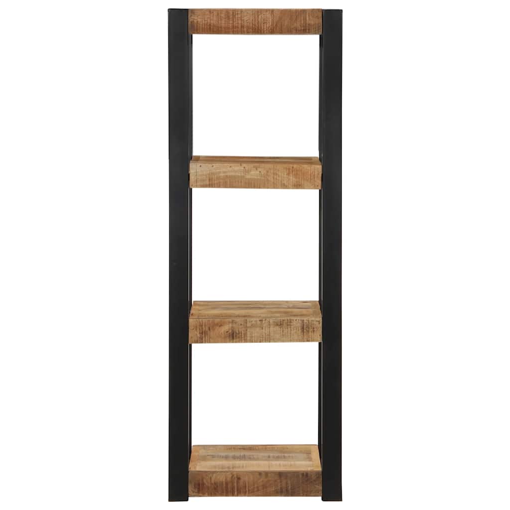 vidaXL Wall Shelf 35x35x100 cm Solid Rough Wood Mango