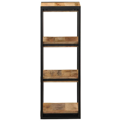 vidaXL Wall Shelf 35x35x100 cm Solid Rough Wood Mango