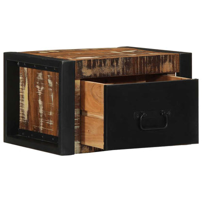 vidaXL Bedside Cabinets 2 pcs Multicolour 40x35x25 cm Solid Wood Reclaimed