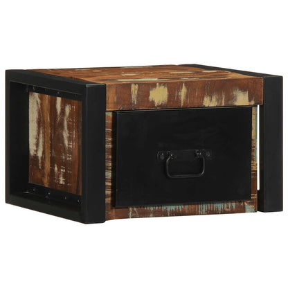 vidaXL Bedside Cabinets 2 pcs Multicolour 40x35x25 cm Solid Wood Reclaimed