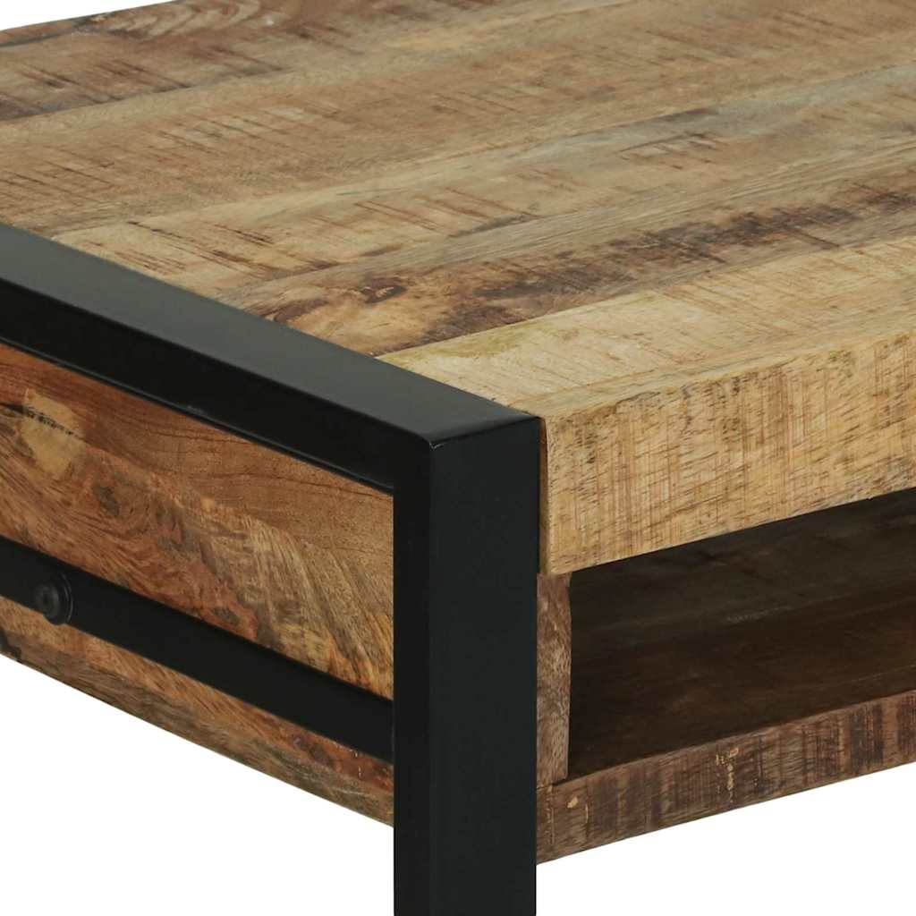 vidaXL Dressing Table Brown 100 x 50 x 75 cm Solid Mango wood