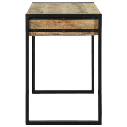 vidaXL Dressing Table Brown 100 x 50 x 75 cm Solid Mango wood