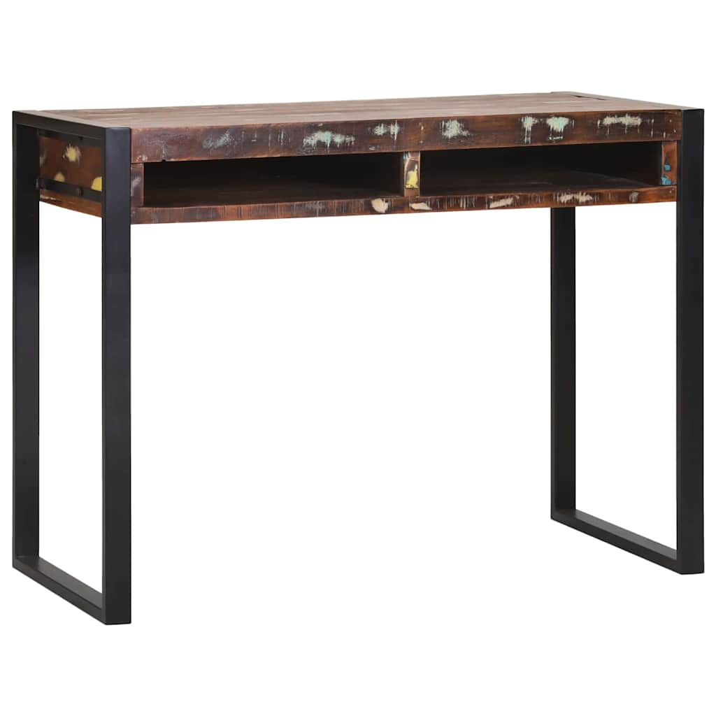 vidaXL Dressing Table Multicolour 100 x 50 x 75 cm Solid Reclaim wood