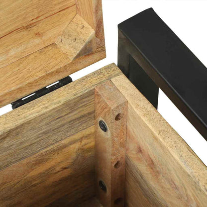 vidaXL Storage Chests Brown 40 x 30 x 30 cm Solid Mango wood