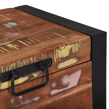 vidaXL Storage Chests Multicolour 40 x 30 x 30 cm Solid Reclaim wood