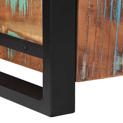 vidaXL Storage Chests Multicolour 40 x 30 x 30 cm Solid Reclaim wood
