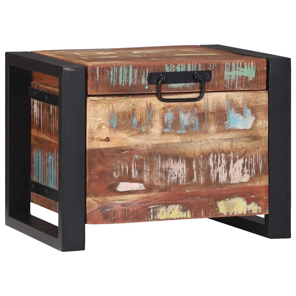 vidaXL Storage Chests Multicolour 40 x 30 x 30 cm Solid Reclaim wood