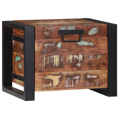 vidaXL Storage Chests Multicolour 40 x 30 x 30 cm Solid Reclaim wood