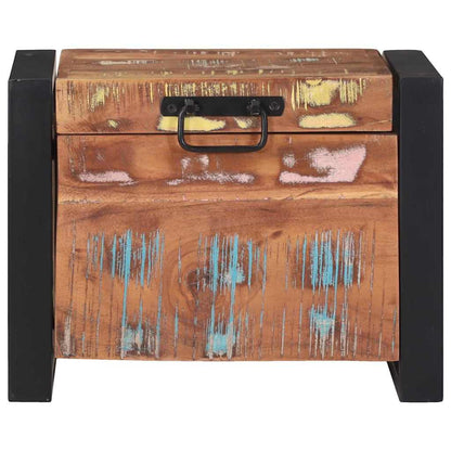 vidaXL Storage Chests Multicolour 40 x 30 x 30 cm Solid Reclaim wood