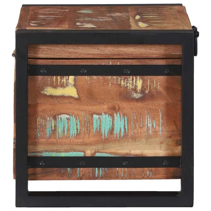 vidaXL Storage Chests Multicolour 40 x 30 x 30 cm Solid Reclaim wood