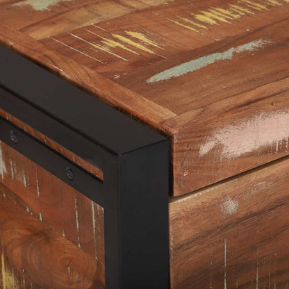 vidaXL Storage Chests Multicolour 60 x 30 x 30 cm Solid Reclaim wood