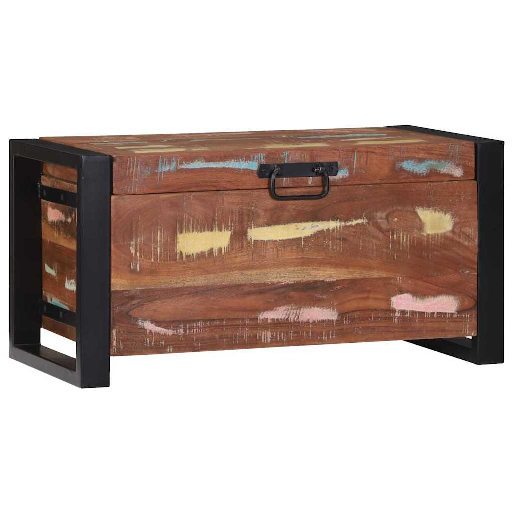 vidaXL Storage Chests Multicolour 60 x 30 x 30 cm Solid Reclaim wood
