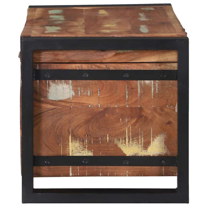 vidaXL Storage Chests Multicolour 60 x 30 x 30 cm Solid Reclaim wood