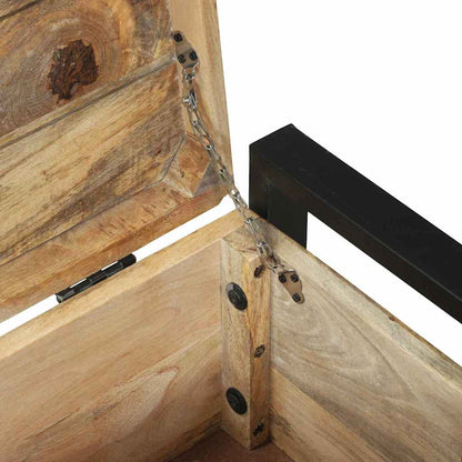 vidaXL Storage Chests Brown 80 x 30 x 30 cm Solid Mango wood