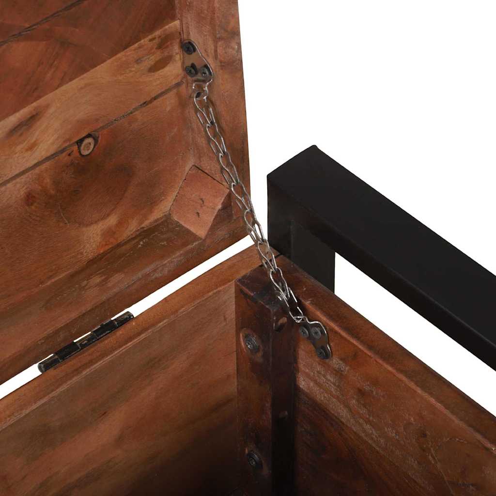 vidaXL Storage Chests Multicolour 80 x 30 x 30 cm Solid Reclaim wood