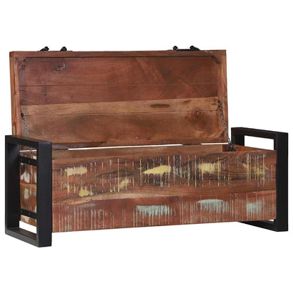 vidaXL Storage Chests Multicolour 80 x 30 x 30 cm Solid Reclaim wood