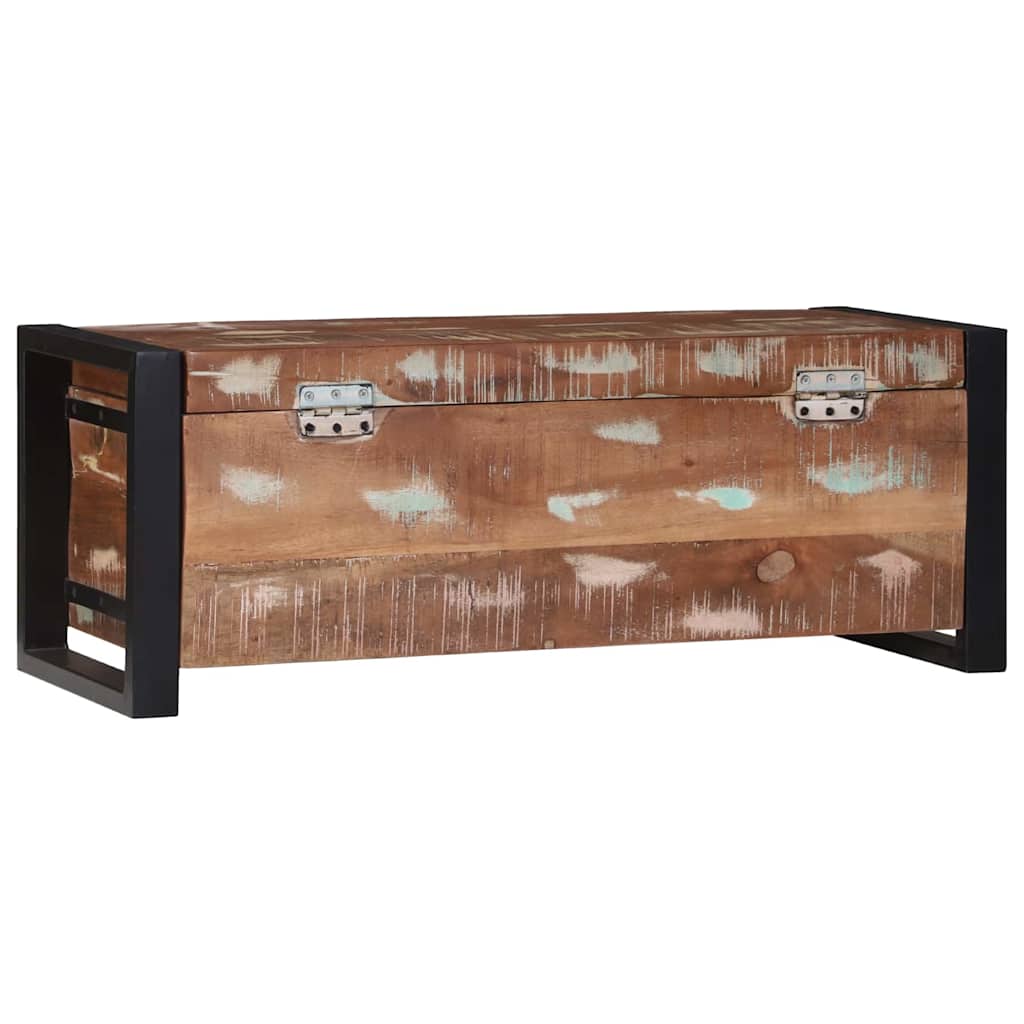 vidaXL Storage Chests Multicolour 80 x 30 x 30 cm Solid Reclaim wood