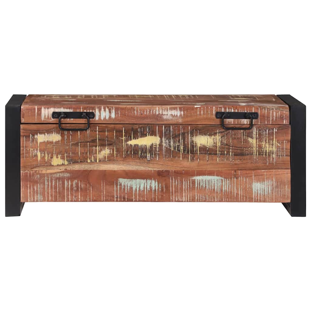vidaXL Storage Chests Multicolour 80 x 30 x 30 cm Solid Reclaim wood