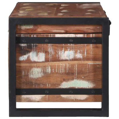 vidaXL Storage Chests Multicolour 80 x 30 x 30 cm Solid Reclaim wood