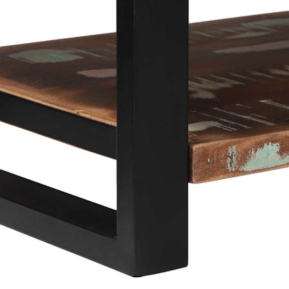 vidaXL Storage Box Multicolour 80 x 35 x 45 cm Solid Reclaim wood