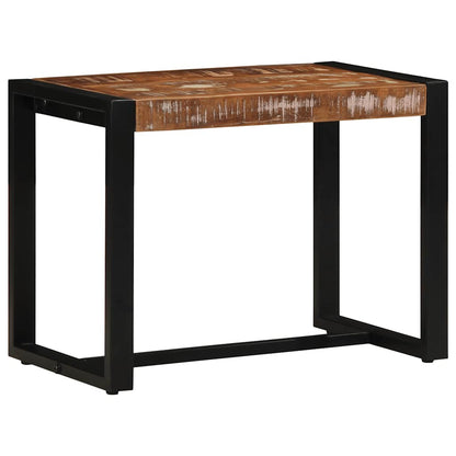 vidaXL Bench Multicolour 60x35x45 cm Solid Wood Reclaimed