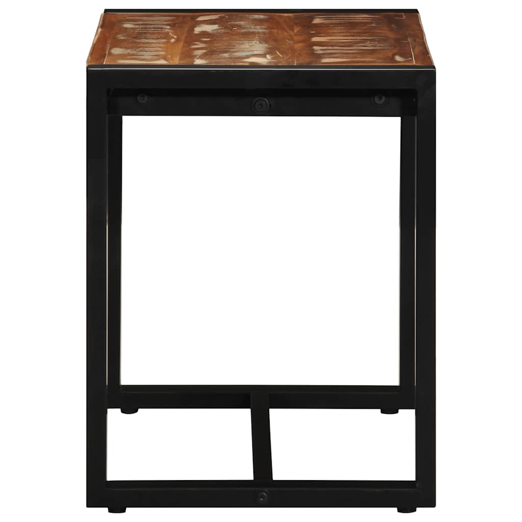 vidaXL Bench Multicolour 60x35x45 cm Solid Wood Reclaimed