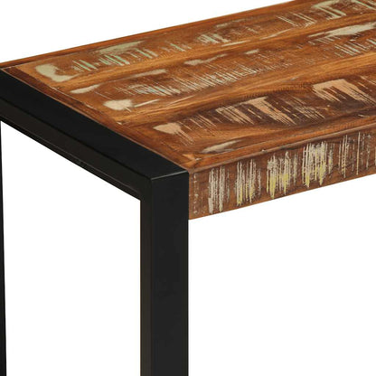 vidaXL Bench Multicolour 60x35x45 cm Solid Wood Reclaimed