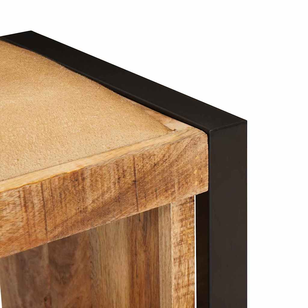 vidaXL Storage Bench Brown 80 x 35 x 40 cm Solid Mango wood