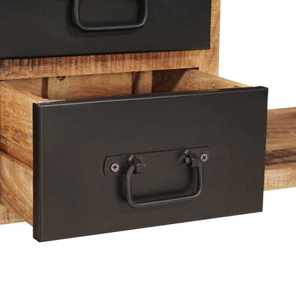 vidaXL Storage Bench Brown 80 x 35 x 40 cm Solid Mango wood