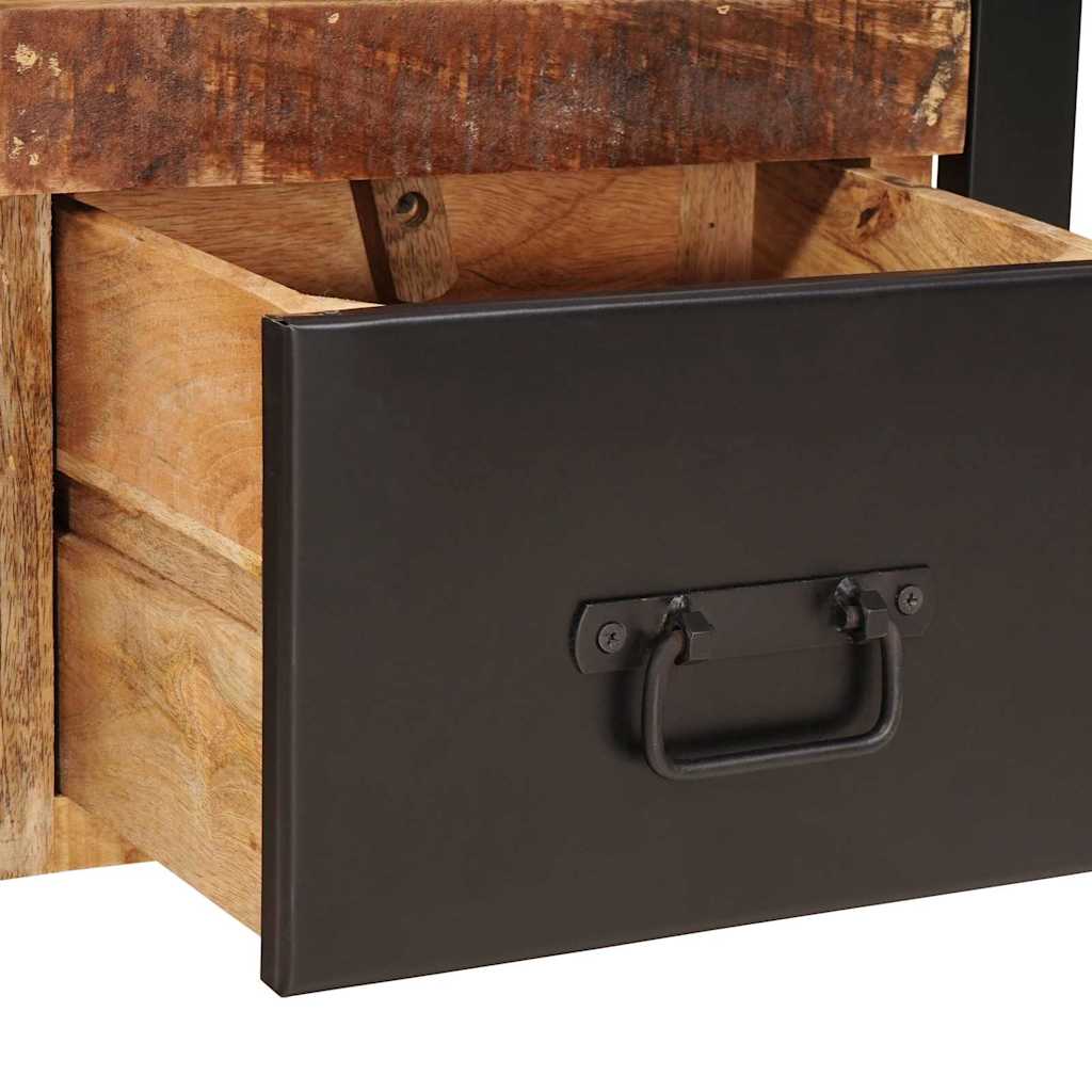 vidaXL Valet Stand with Drawer Brown 40 x 40 x 90 cm Solid Mango Wood