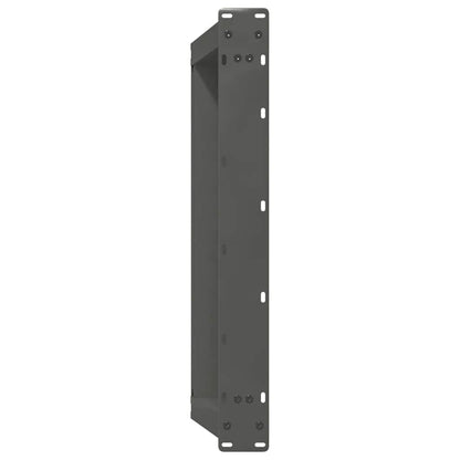 vidaXL Coffee Table Legs U-Shaped 2 pcs Anthracite 60x(30-31) cm Steel