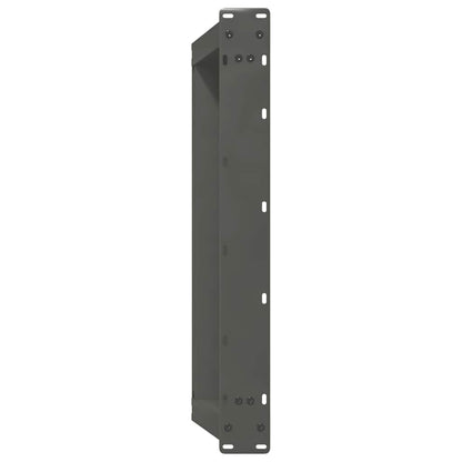 vidaXL Coffee Table Legs U-Shaped 2 pcs Anthracite 70x(30-31) cm Steel