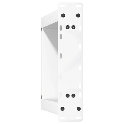 vidaXL Coffee Table Legs U-Shaped 2 pcs White 38x(42-43) cm Steel