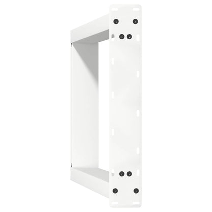 vidaXL Dining Table Legs U-Shaped 2 pcs White 50x(72-73) cm Steel