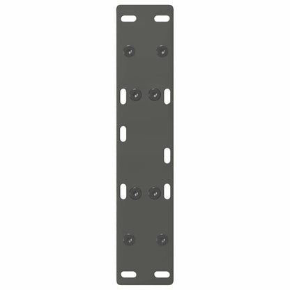vidaXL Coffee Table Legs A-Shaped 2 pcs Anthracite 30x(30-31) cm Steel
