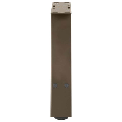 vidaXL Coffee Table Legs A-Shaped 2 pcs 30x(30-31) cm Steel