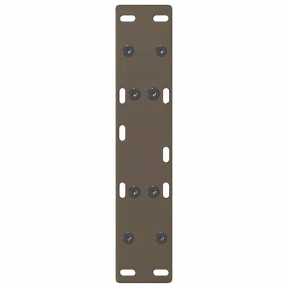 vidaXL Coffee Table Legs A-Shaped 2 pcs 30x(30-31) cm Steel