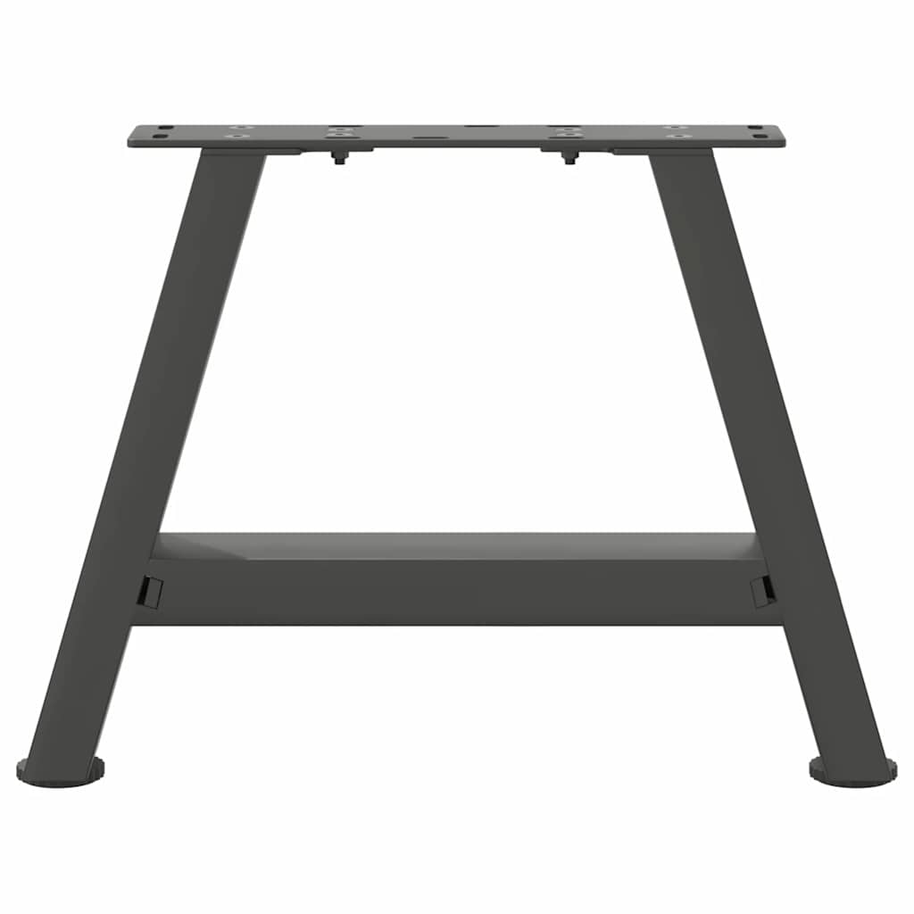 vidaXL Coffee Table Legs A-Shaped 2 pcs Anthracite 40x(30-31) cm Steel